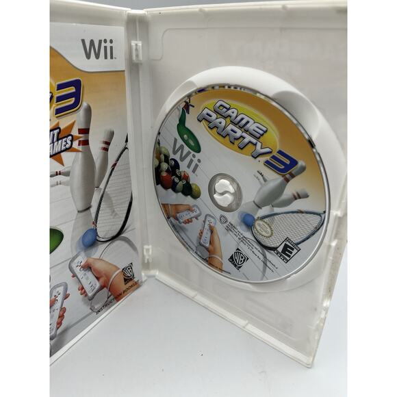 Game Party 3 (Wii, 2009) CIB Free Shipping - Picture 4 of 6